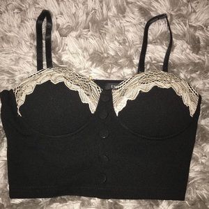 Corset crop top